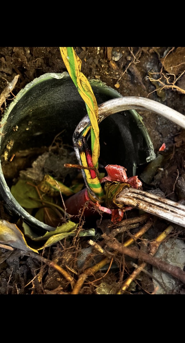 Corroded underground cable fault found eastern suburbs