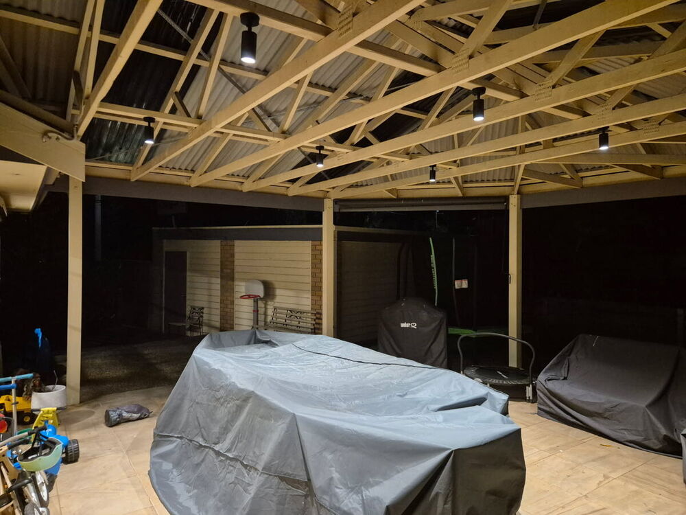 Outdoor alfresco lighting Doncaster